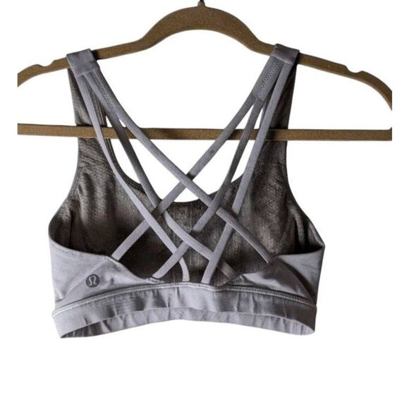 LULULEMON ATHLETICA Free To Be Serene Bra 'Light Support C/D Cup' Size 4 - Picture 4 of 4